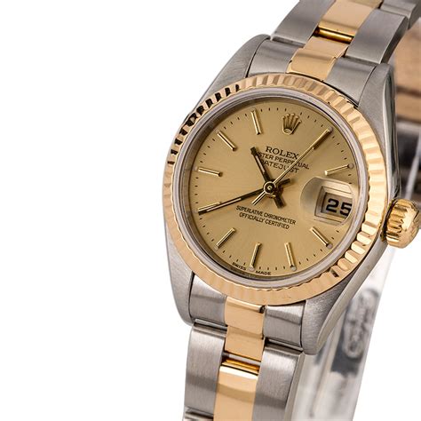 two tone rolex womens